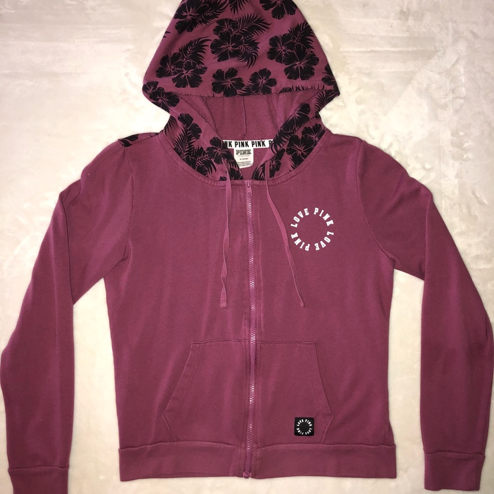 Victoria’s Secret Pink Zip Up Sweater